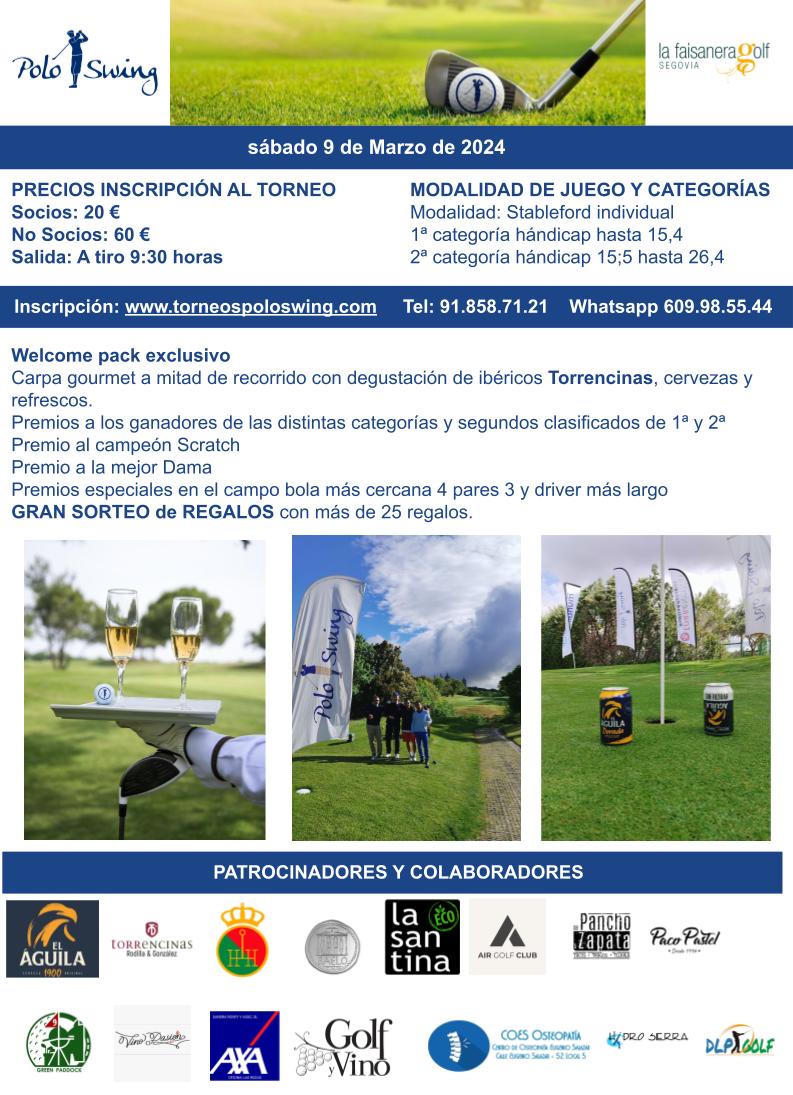 CARTEL POLO SWING MARZO